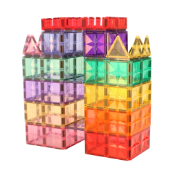 182 osaline MNTL magnetklotsid deluxe komplekt ,värvilised ja pastellid + üllatus