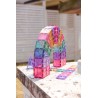 108 osaline Dream Castle Series MNTL pastell magnetklotside komplekt