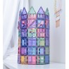 108 osaline Dream Castle Series MNTL pastell magnetklotside komplekt